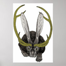 Jackalope Print