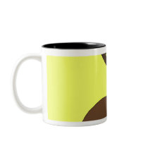 jackalope with glasses mug