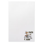 jackass jack riding an ass donkey customized stationery