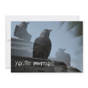 Jackdaw Bird Invitation