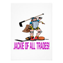 Jackie Of All Trades Custom Announcements