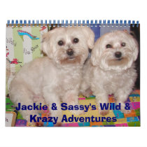 Jackie & Sassy's Wild & Krazy Adventures calendars