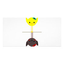 jackill bird bat photo cards