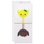 jackill bird bat custom rack card