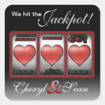 Jackpot Hearts We're Doing It In Vegas Sticker
