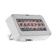Jackpot Slot Machine Doodle Speaker (light)