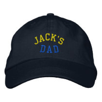 Jack's DAD Embroidered Hat embroidered hats by Mom_and_Dad_Stuff Jack's DAD Embroidered Hat embroidered hats