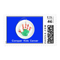 Jack's Hand Ornament postage
