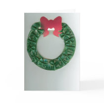 Jack's Holiday Wreath cards by FriendsForSteven Jack's Holiday Wreath cards