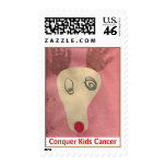 Jack's Reindeer, Conquer Kids Cancer postage