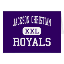 Jackson Christian - Royals - High - Jackson cards