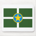 Jackson City Flag Mousepad by FlagTshirts Jackson City Flag Mousepad