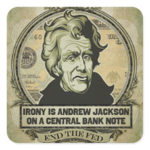 Jackson End the Fed Stickers Set stickers