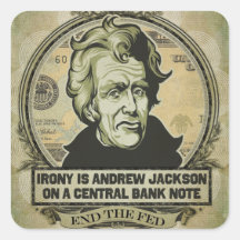 Jackson End the Fed Stickers Set