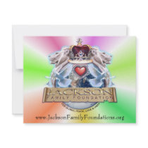 Jackson Family Foundation Post Card invitations by DonThornton Jackson Family Foundation Post Card invitations
