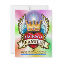 Jackson Family Foundation Post Card invitations by DonThornton Jackson Family Foundation Post Card invitations