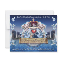 Jackson Family Invite & Thank You Card invitations by DonThornton Jackson Family Invite & Thank You Card invitations