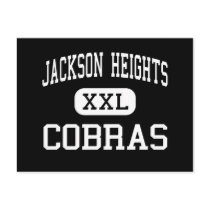 Jackson Heights - Cobras - High - Holton Kansas postcards by customteamsportswear Jackson Heights - Cobras - High - Holton Kansas postcards