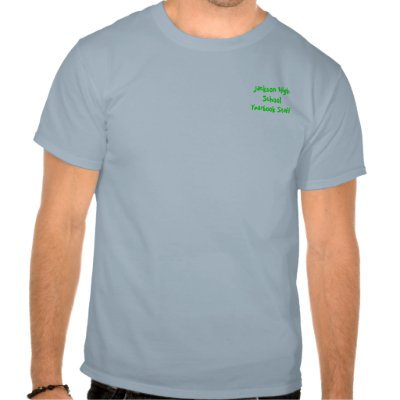 Jackson High School Yearbook Staff T Shirt by cleeroy