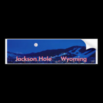 Jackson Hole 1 bumper stickers