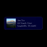 Jackson Hole Mountains Return Address Label