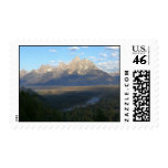 Jackson Hole Mountains Stamp