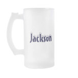 Jackson-Name Style-Frosted Mug