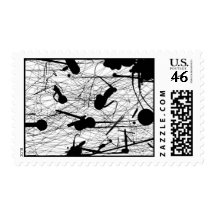Jackson Pollock Revival Stamp