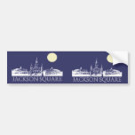 Jackson Square Full Moon Bumper Sticker
