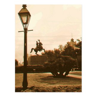 Jackson Square In Rain, New Orleans