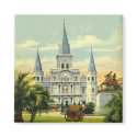 Jackson Square magnets by figstreetstudio Jackson Square magnets