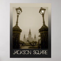 Jackson Square, New Orleans, Louisiana Print