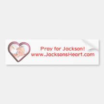 Jackson's Heart Bumper Sticker