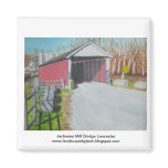 Jacksons Mill Bridge Lancaster. Fridge Magnet
