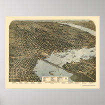 Jacksonville, FL - 1893 Print