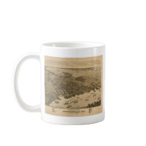 Jacksonville Florida in 1876 Coffee Mugs