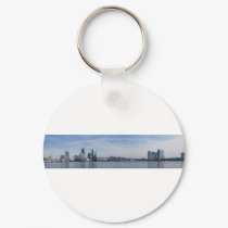 jacksonville skyline panoramic keychains