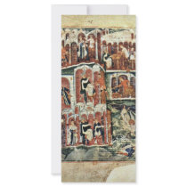 Jacob And Esau By Meister Des Ashburneham-Pentateu Personalized Rack Card