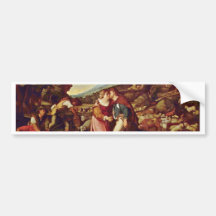 Jacob And Rachel By Palma Il Vecchio (Best Quality Bumper Stickers