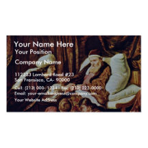 Jacob Blesses Joseph'S Sons By Victors Jan Business Card