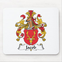 Jacob Family Crest mousepads