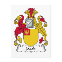 Jacob Family Crest postcards