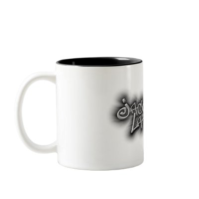 Jacob Latimore Two Tone Signature Logo Coffee Mug by tishtaylor