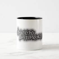 Jacob Latimore Two Tone Signature Logo Coffee Mug by tishtaylor Jacob Latimore Two Tone Signature Logo Coffee Mug