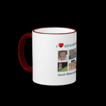 Jacob LOVES HIS MOMMY & DADDY Mug mugs