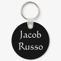 Jacob Russo Keychain (Black)