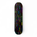 Jacob Text Design I Skateboard