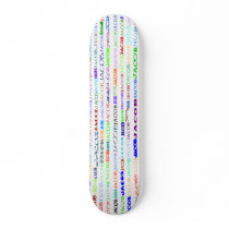 Jacob Text Design II Skateboard