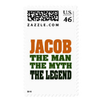 Jacob - the Man, the Myth, the Legend! postage
