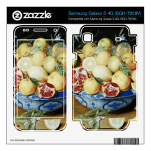 Jacob van Hulsdonck - Still life with lemons orang Samsung Galaxy S 4G Decal